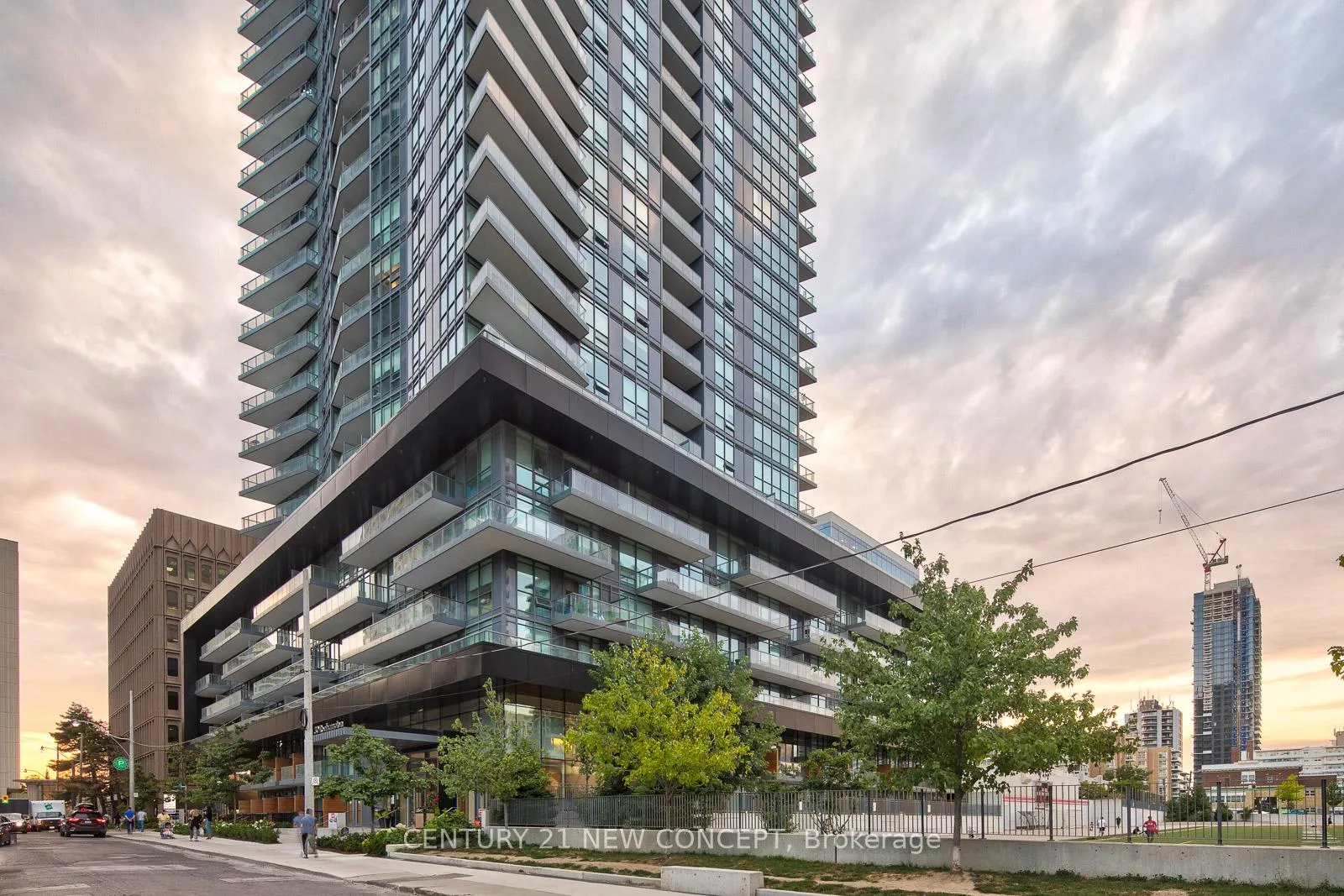 Front of Unit 509, 30 Roehampton Avenue