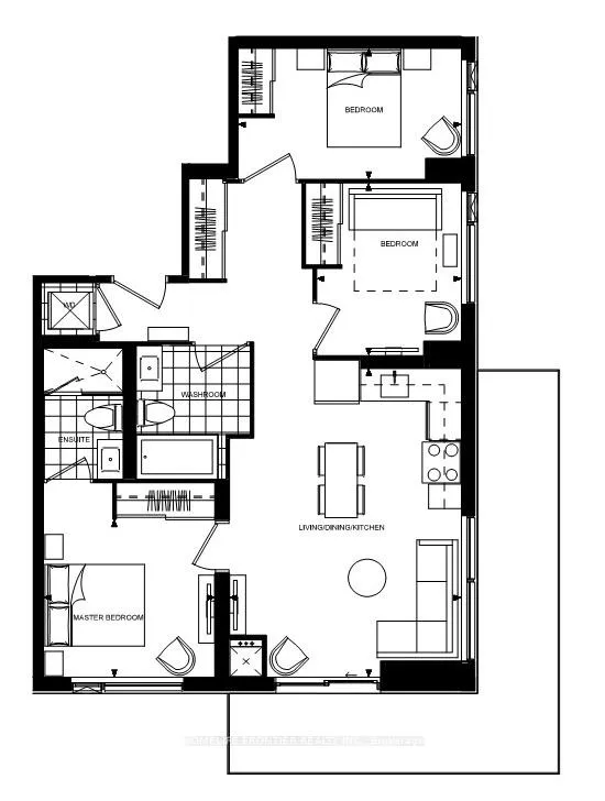 Photo 12 of Unit 3119, 50 Dunfield Avenue, Toronto, Mount Pleasant West — HOMEH