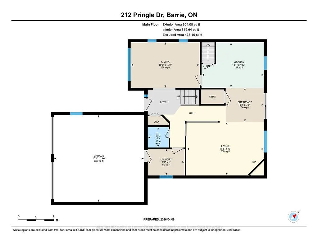 Photo 19 of 212 Pringle Drive, Barrie, Edgehill Drive — HOMEH
