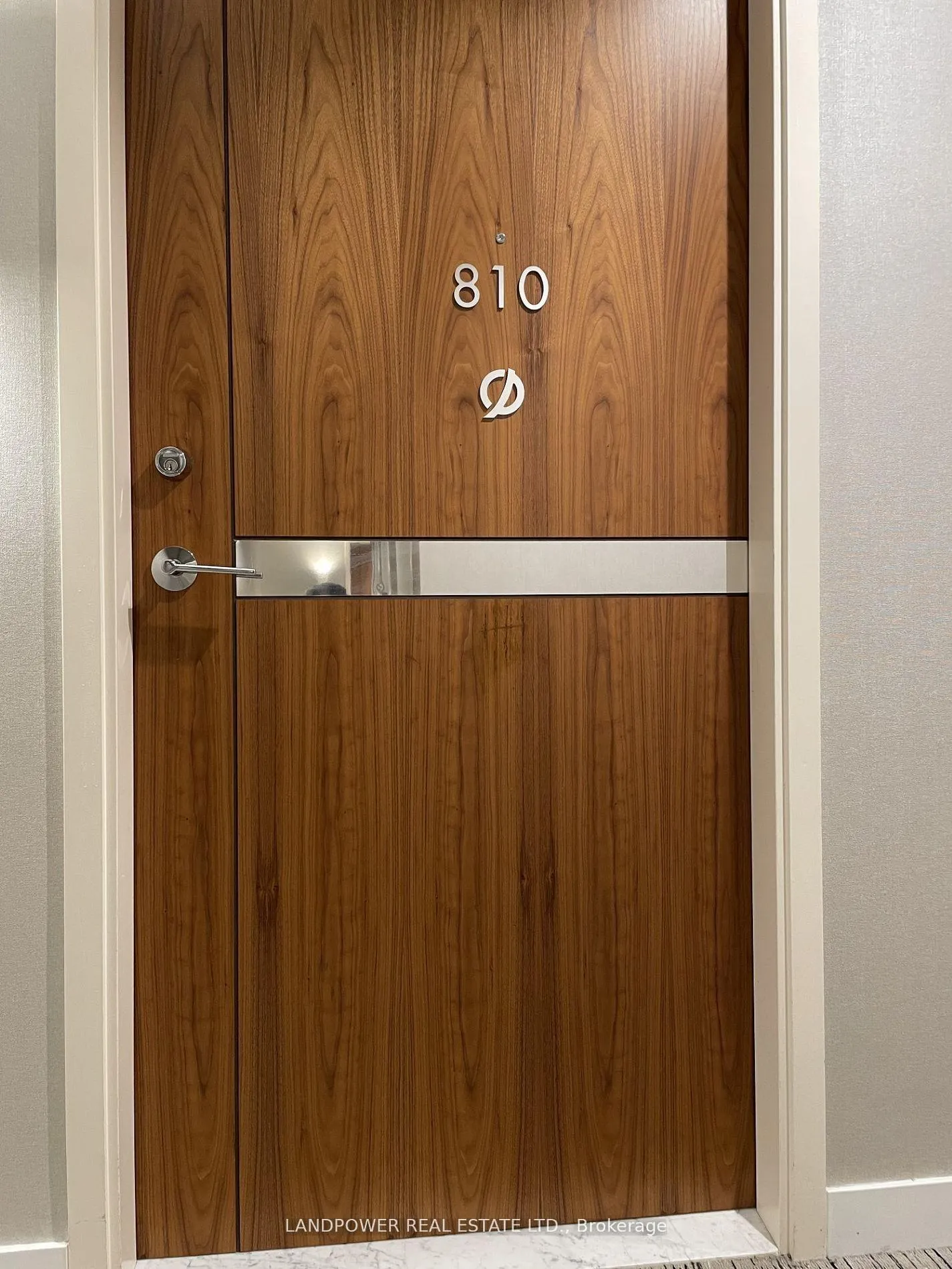 Front of Unit 810, 85 McMahon Drive