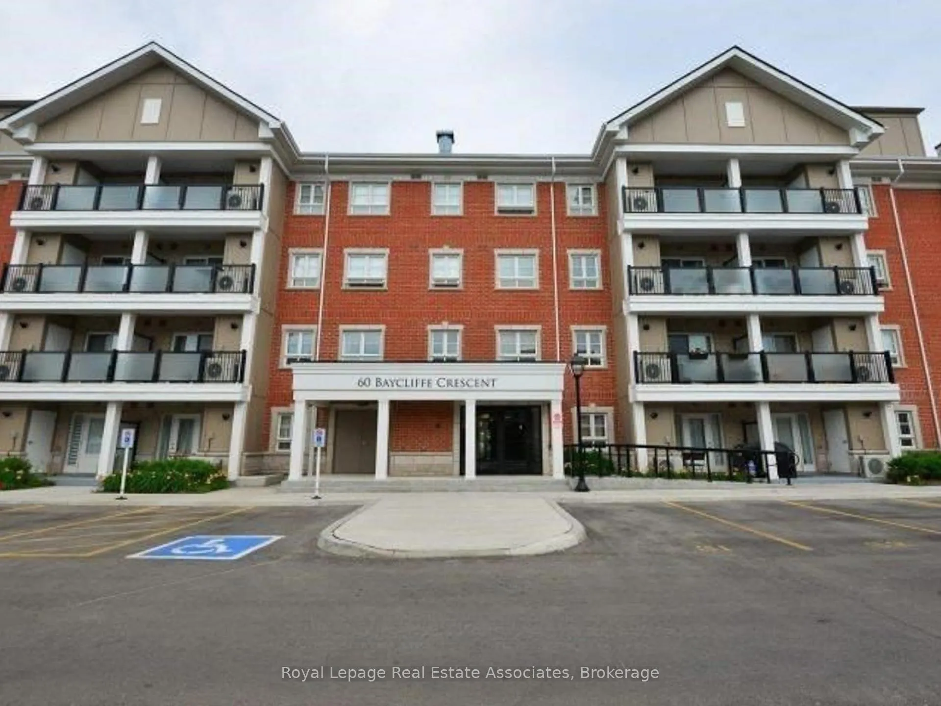 Front of Unit 207, 60 Baycliffe Crescent