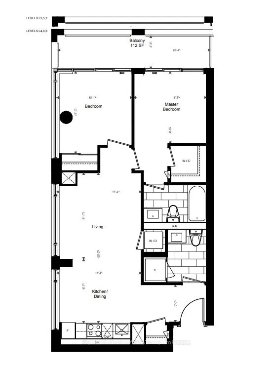 Photo 10 of Unit 602 E, 70 Princess Street E, Toronto, Waterfront Communities — HOMEH