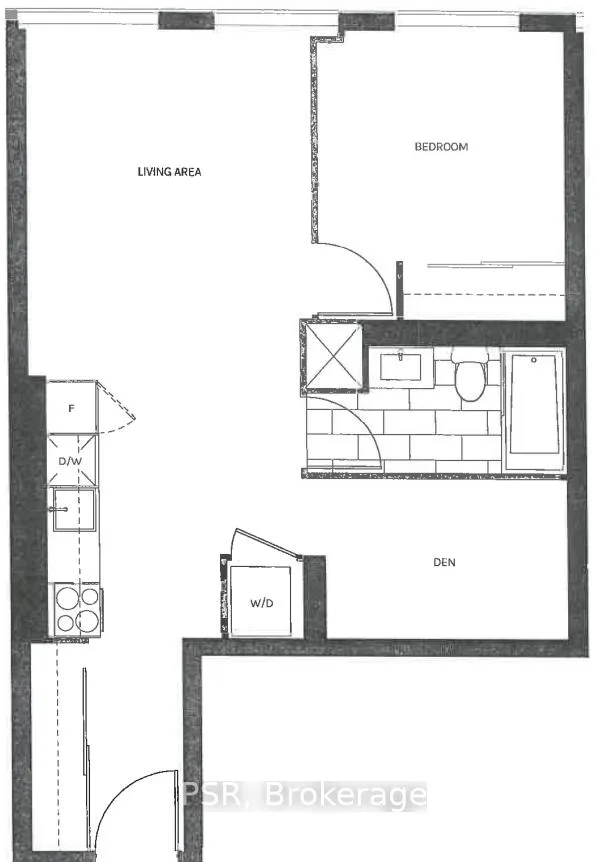Photo 10 of Unit N572, 35 Rolling Mills Road E, Toronto, Waterfront Communities — HOMEH