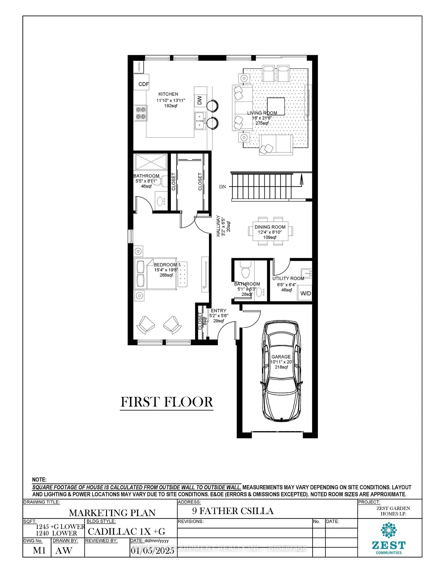 Front of 9 Father Csilla Terrace