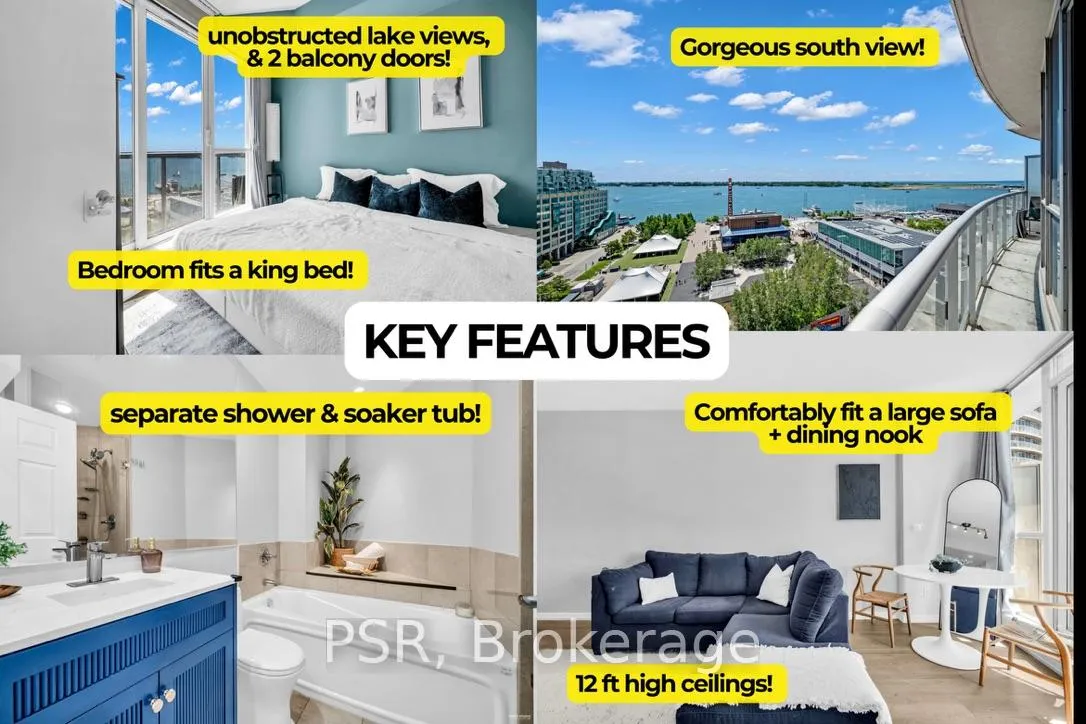 Photo 2 of Unit 1206, 218 Queens Quay W, Toronto, Waterfront Communities — HOMEH
