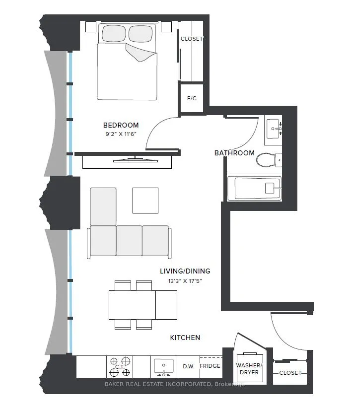 Photo 2 of Unit 1210, 131 Mill Street, Toronto, Waterfront Communities — HOMEH