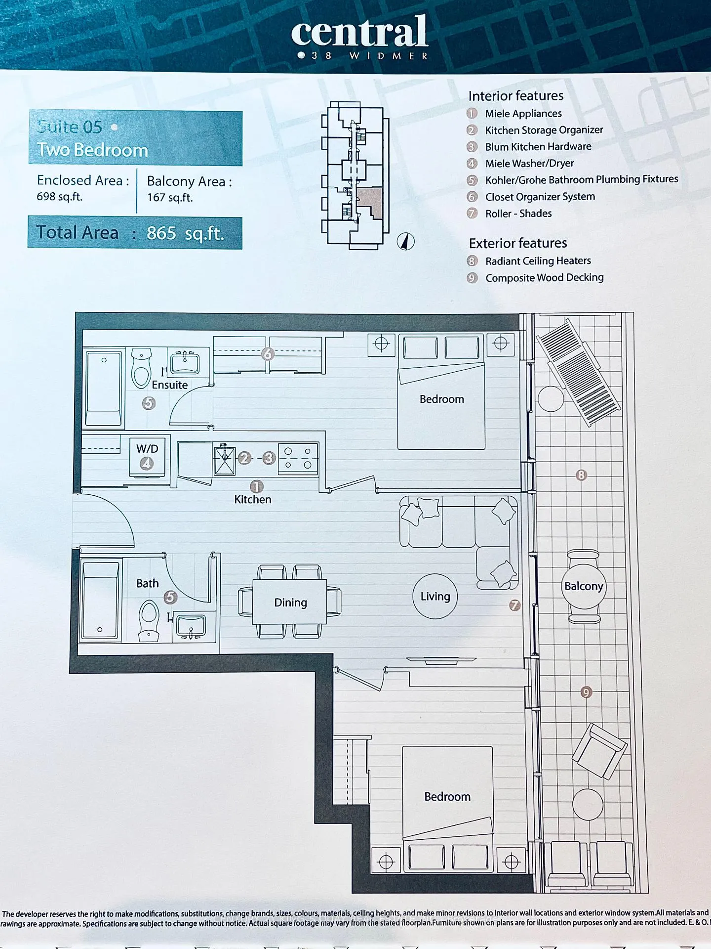 Photo 1 of Unit 1105, 38 Widmer Street, Toronto, Waterfront Communities — HOMEH