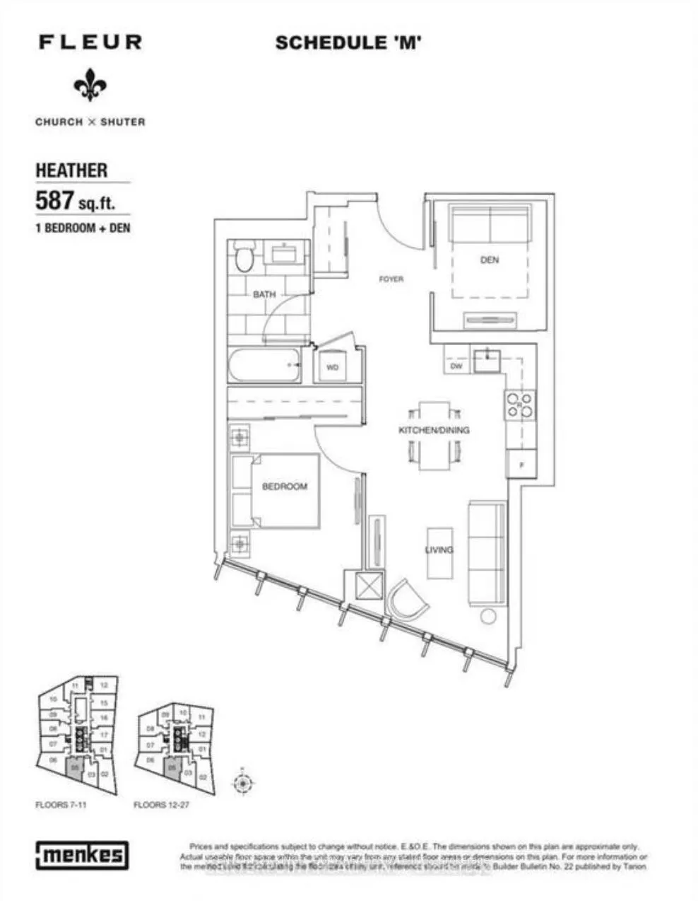 Front of Unit 2705, 60 Shuter Street