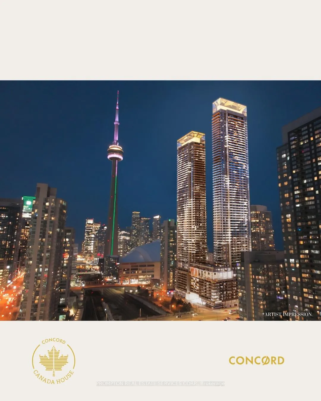 Front of Unit 733, 3 Concord Cityplace Way