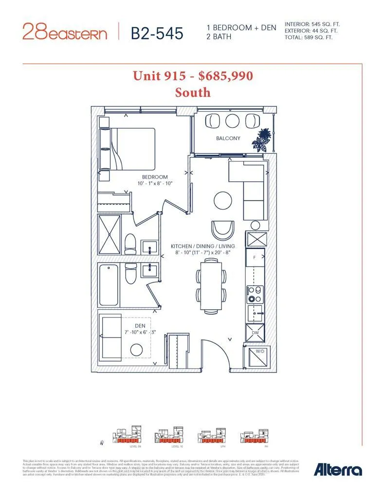 Photo 1 of Unit 915, 28 Eastern Avenue, Toronto, Moss Park — HOMEH
