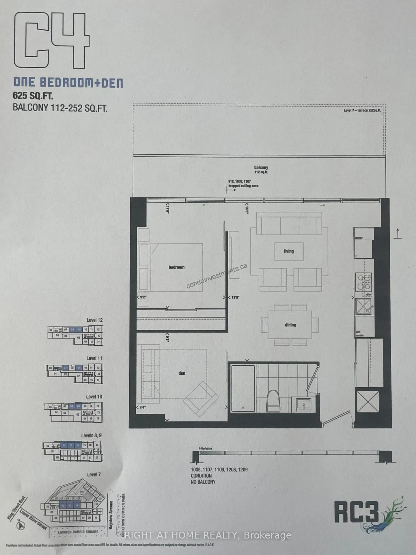Photo 3 of Unit 1209, 170 Bayview Avenue, Toronto, Waterfront Communities — HOMEH