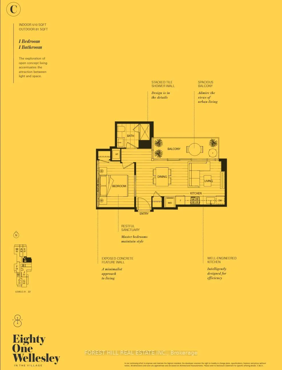 Photo 17 of Unit 2208, 81 Wellesley Street E, Toronto, Church-Yonge Corridor — HOMEH
