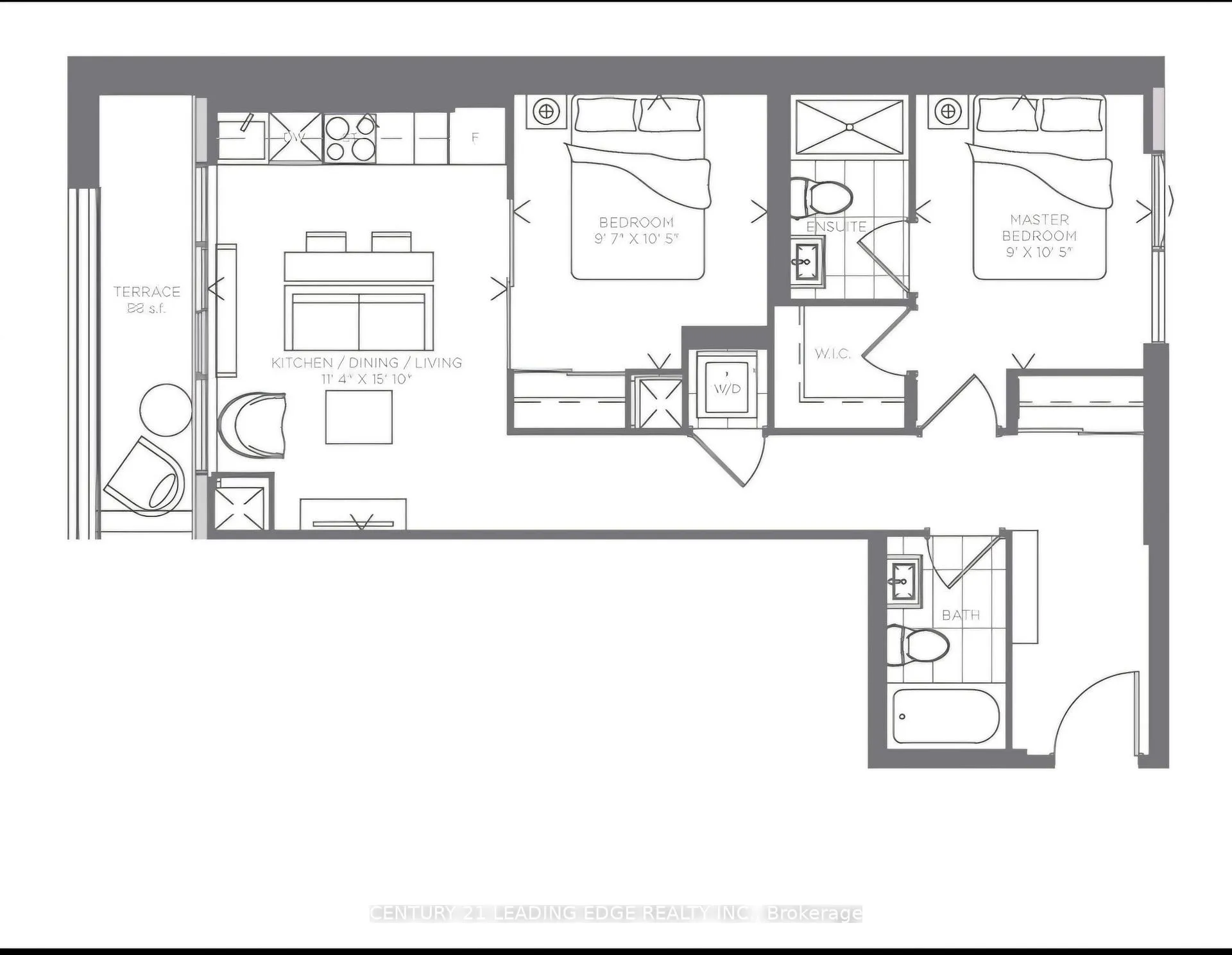 Photo 2 of Unit 503, 2369 Danforth Avenue, Toronto, East End-Danforth — HOMEH
