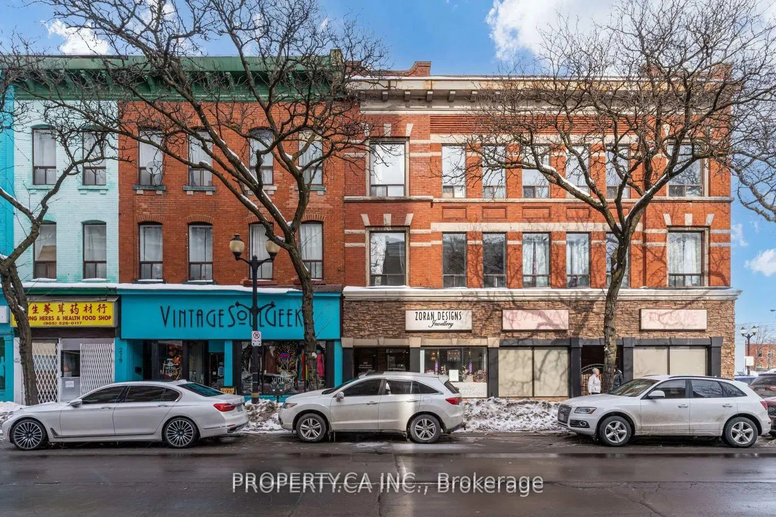 Front of Unit 201, 283 King Street E