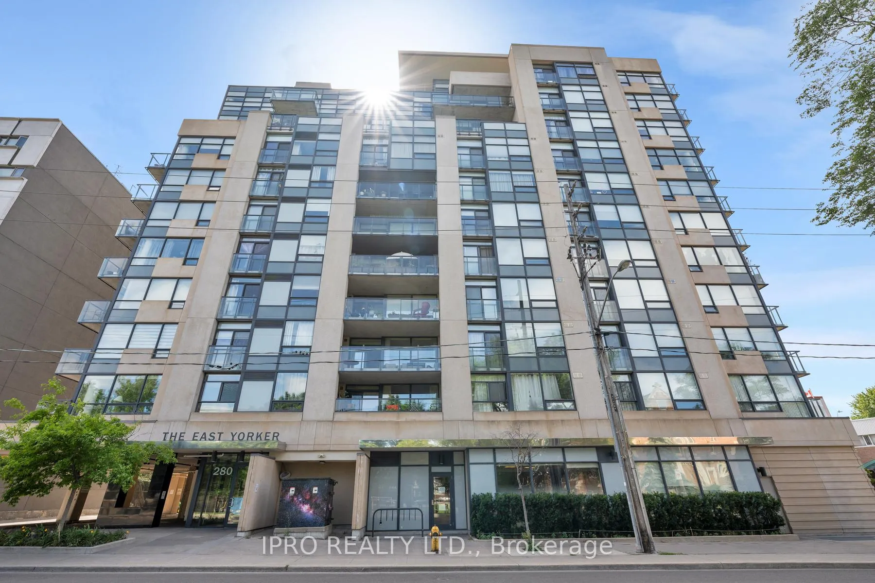 Front of Unit 608, 280 Donlands Avenue