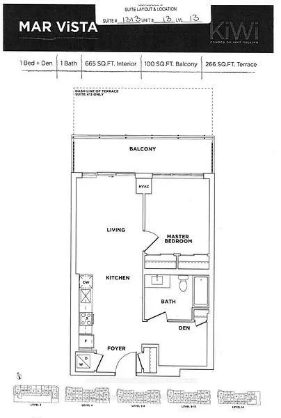 Photo 2 of Unit 1313, 212 King William Street, Hamilton, Beasley — HOMEH