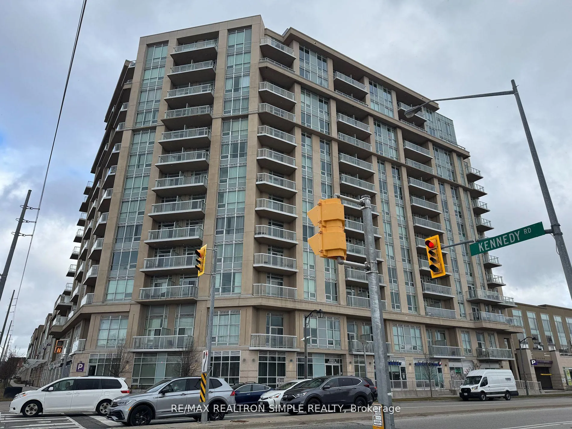 Front of Unit 211, 8323 Kennedy Road