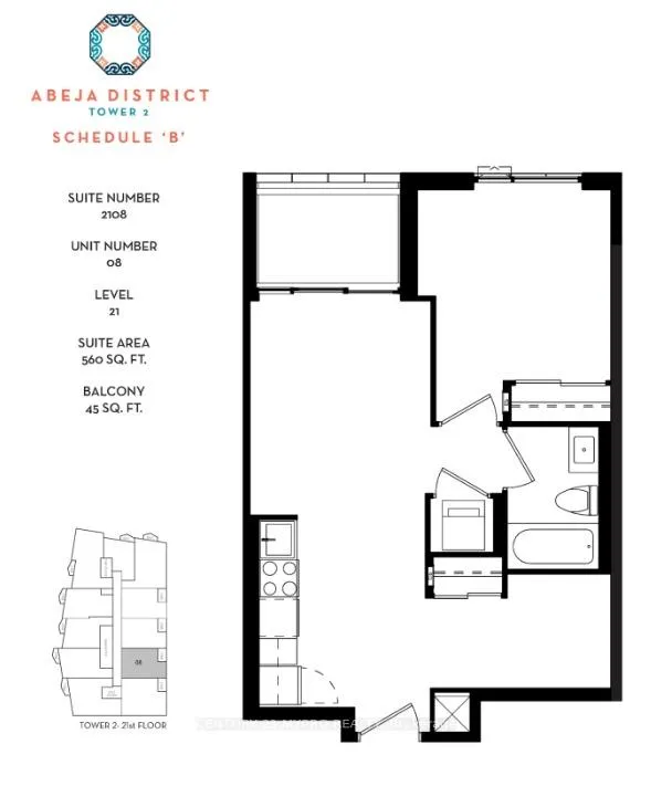 Photo 1 of Unit 2108, 474 Caldari Road, Vaughan, Concord — HOMEH