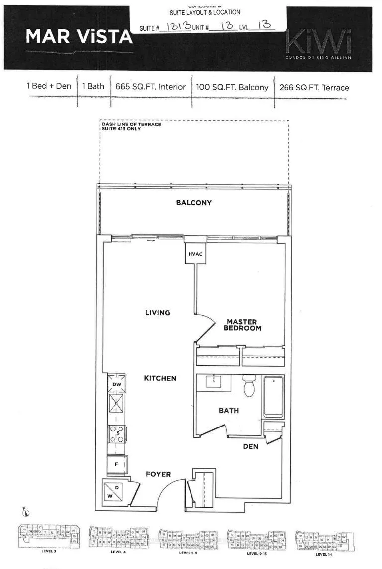 Photo 2 of Unit 1313, 212 King Williams Street, Hamilton, Dundas — HOMEH