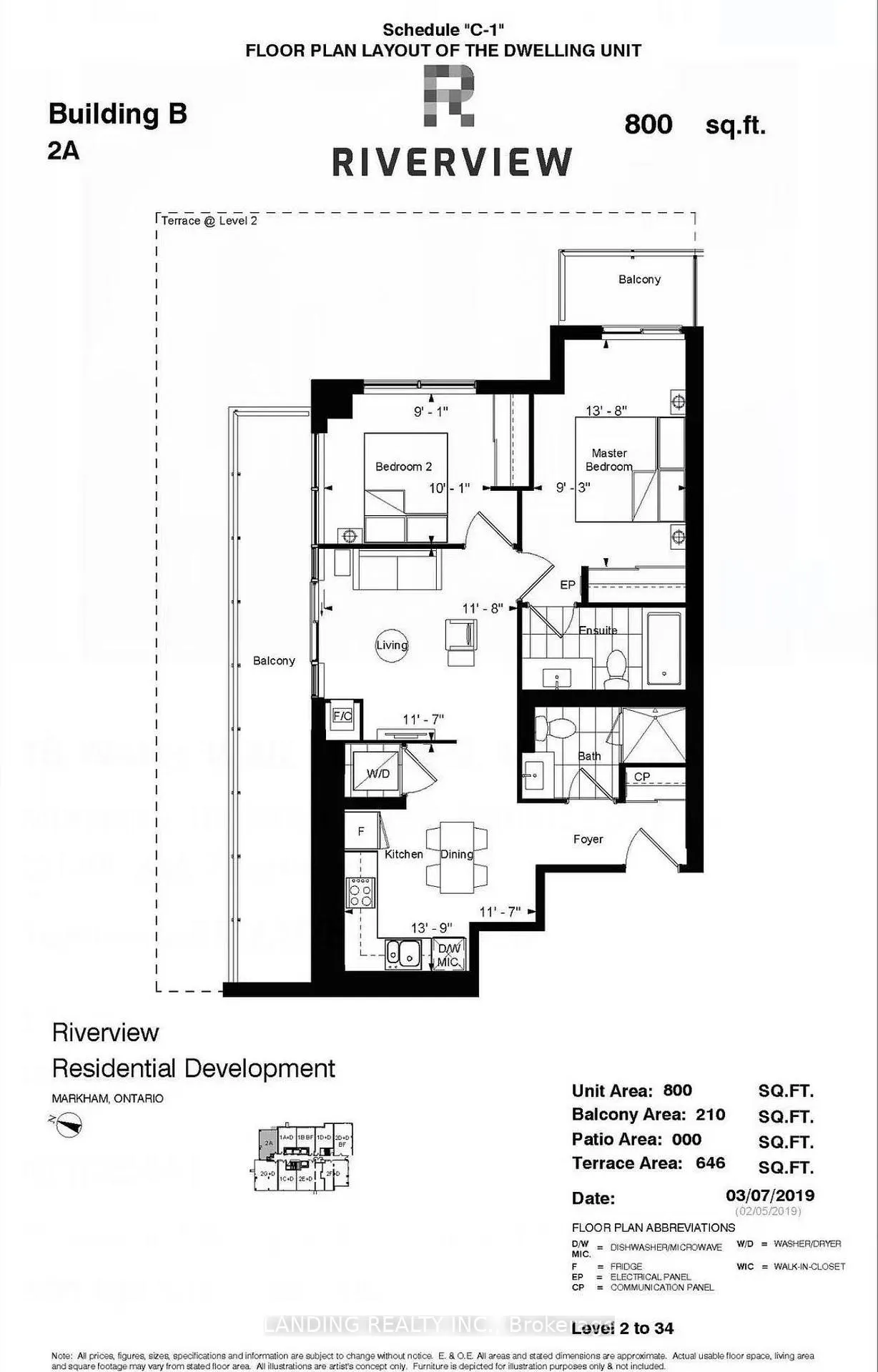 Photo 2 of Unit 3609, 18 Water Walk Drive, Markham, Unionville — HOMEH
