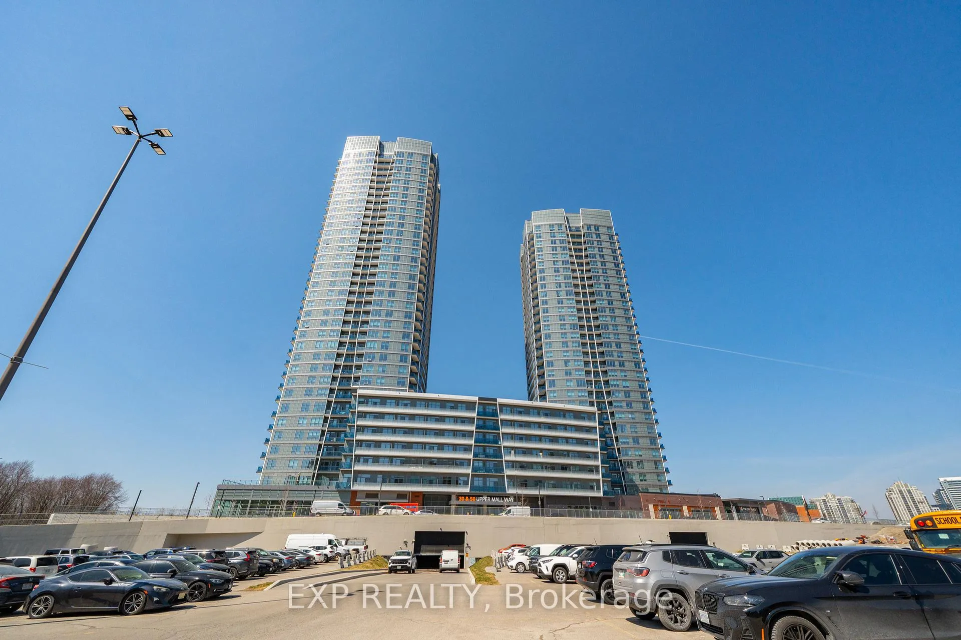 Front of Unit A2205, 30 Upper Mall Way