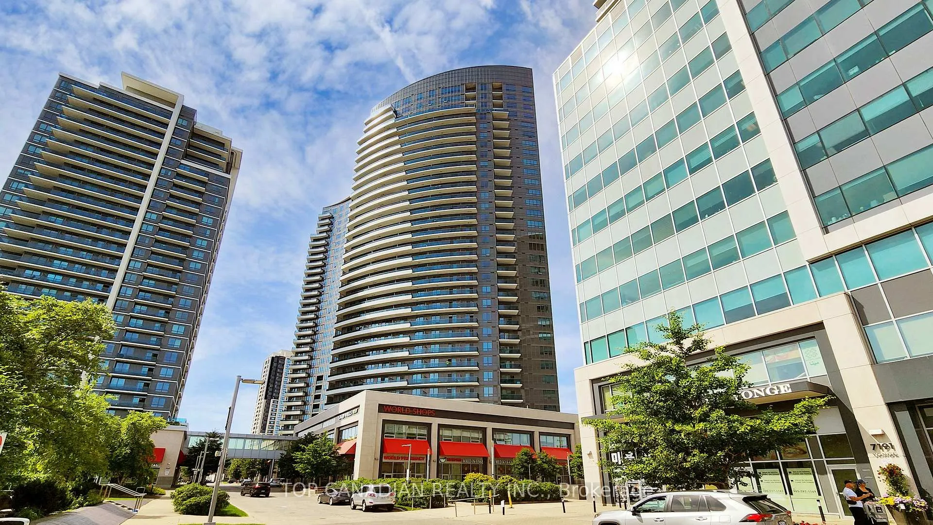 Front of Unit 1008, 7171 Yonge Street