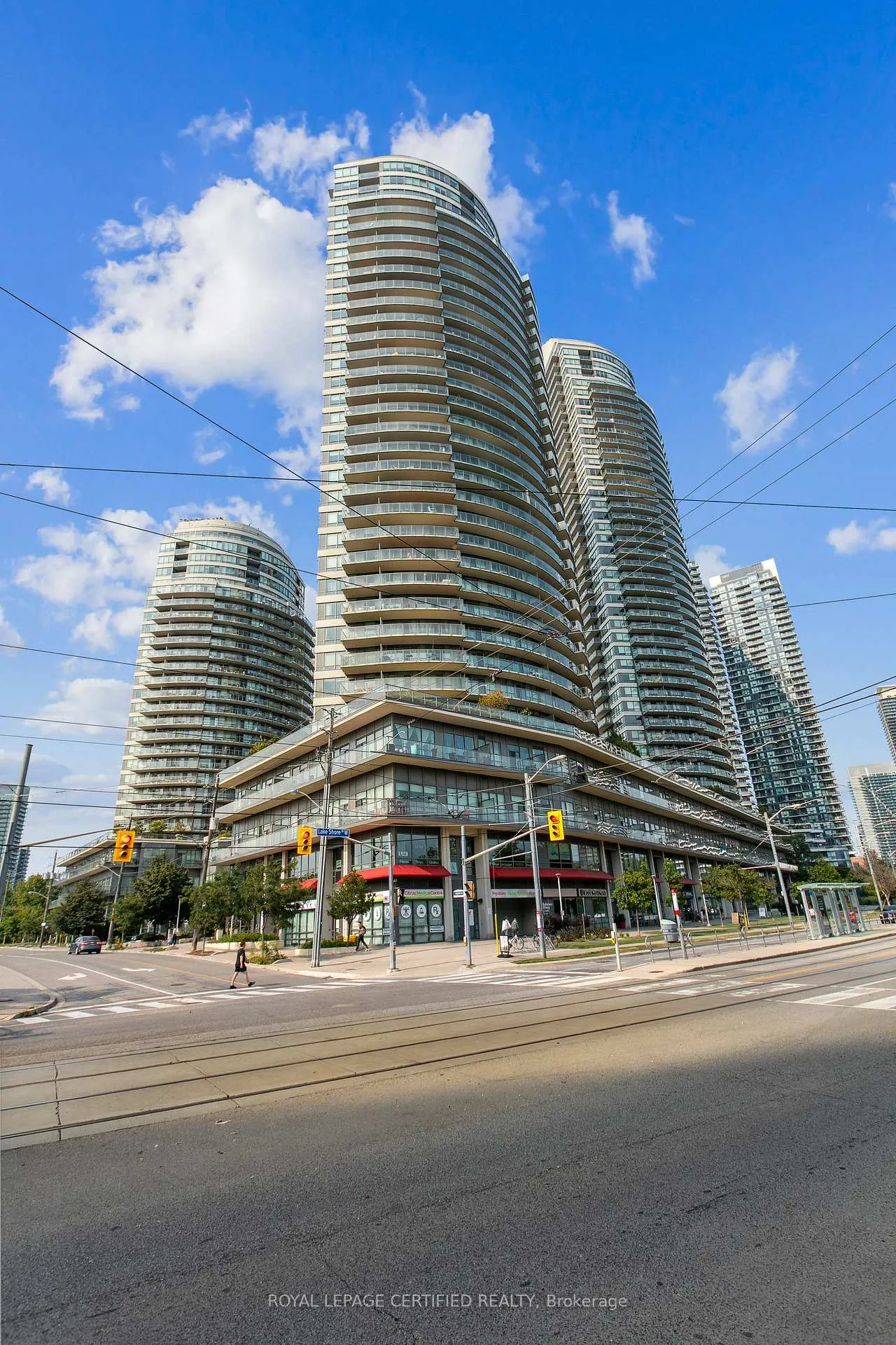 Front of Unit 1208, 2240 Lakeshore Boulevard W