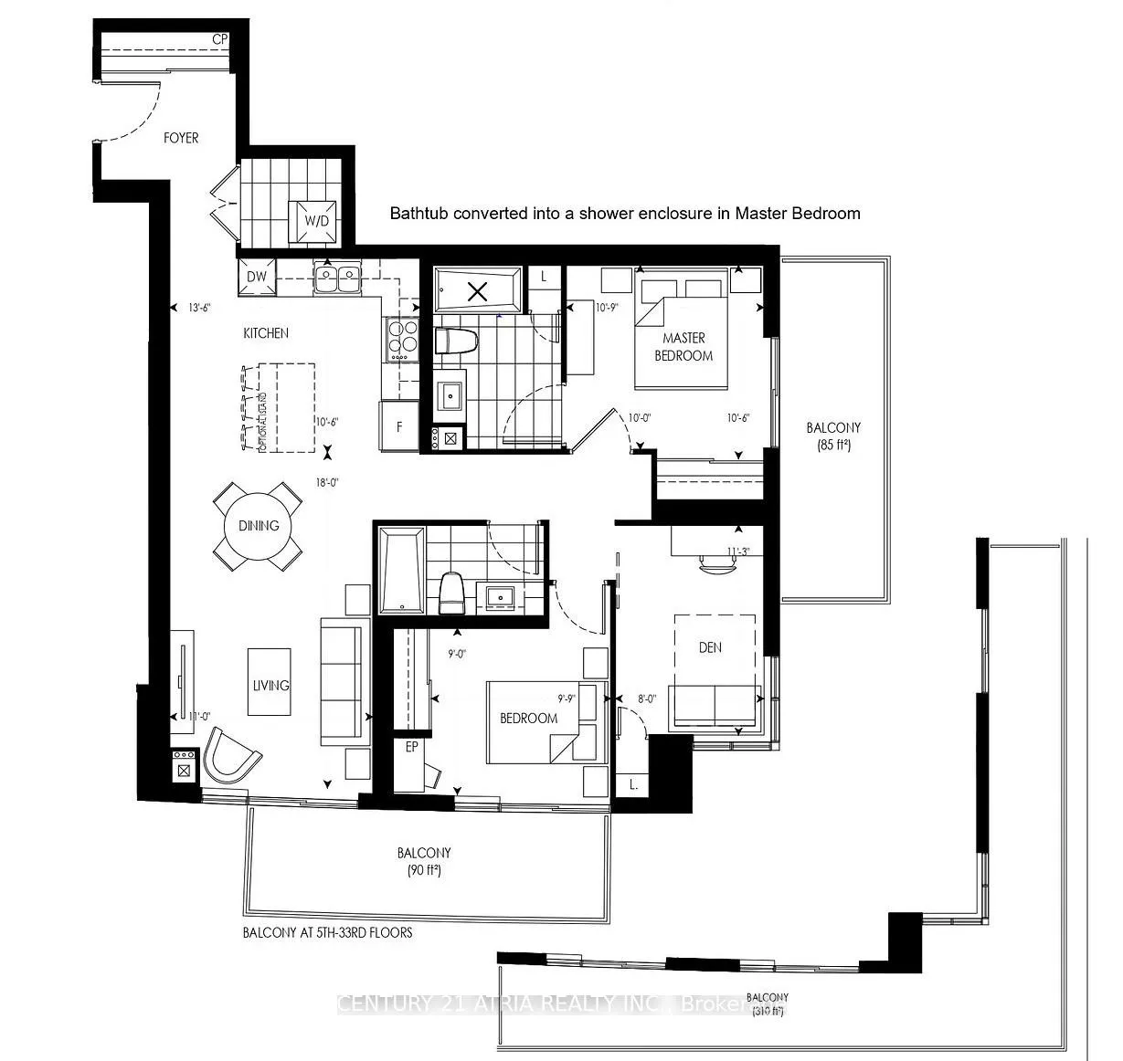 Photo 22 of Unit 2206, 38 Gandhi Lane, Markham, Commerce Valley — HOMEH