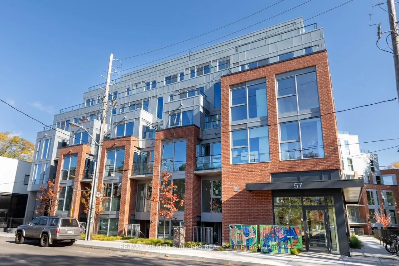 Front of Unit 403, 57 Brock Avenue