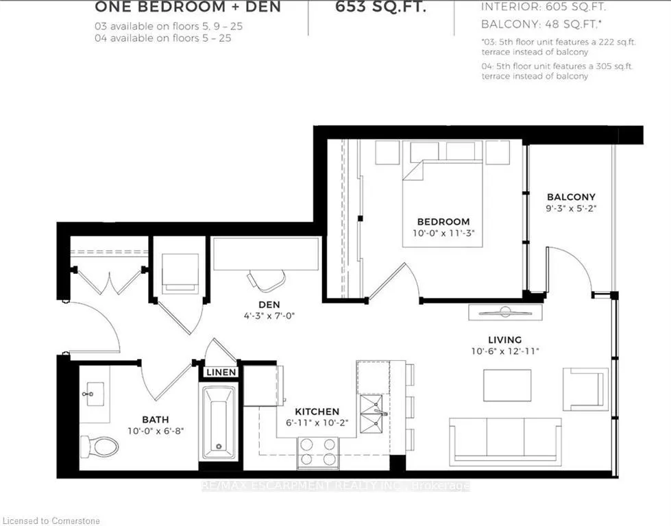 Photo 2 of Unit 2303, 108 Garment Street, Kitchener, City Commercial Core — HOMEH