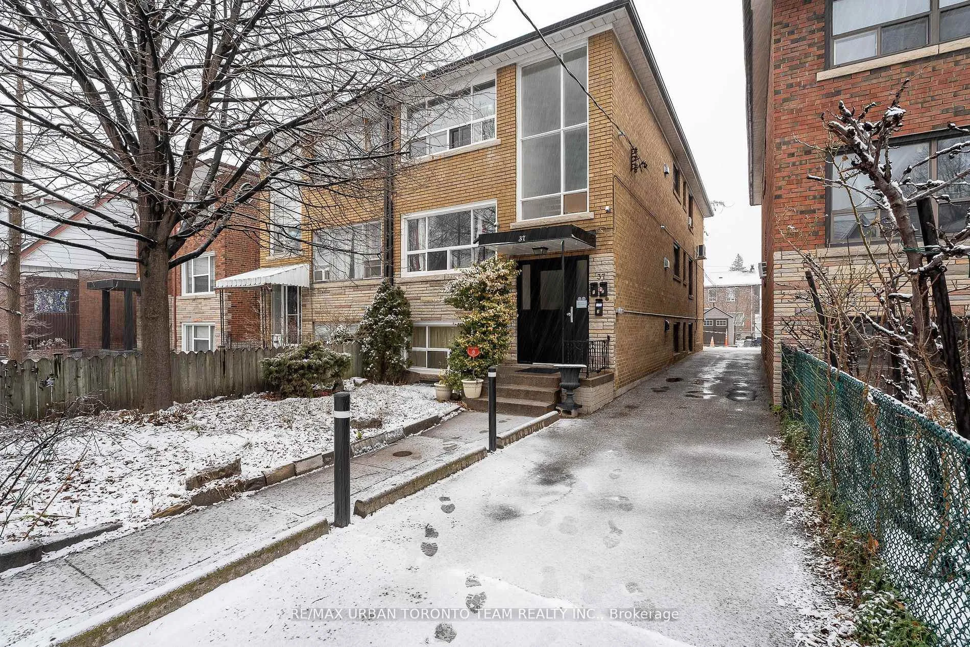 Front of Unit #1, 37 Frankdale Avenue