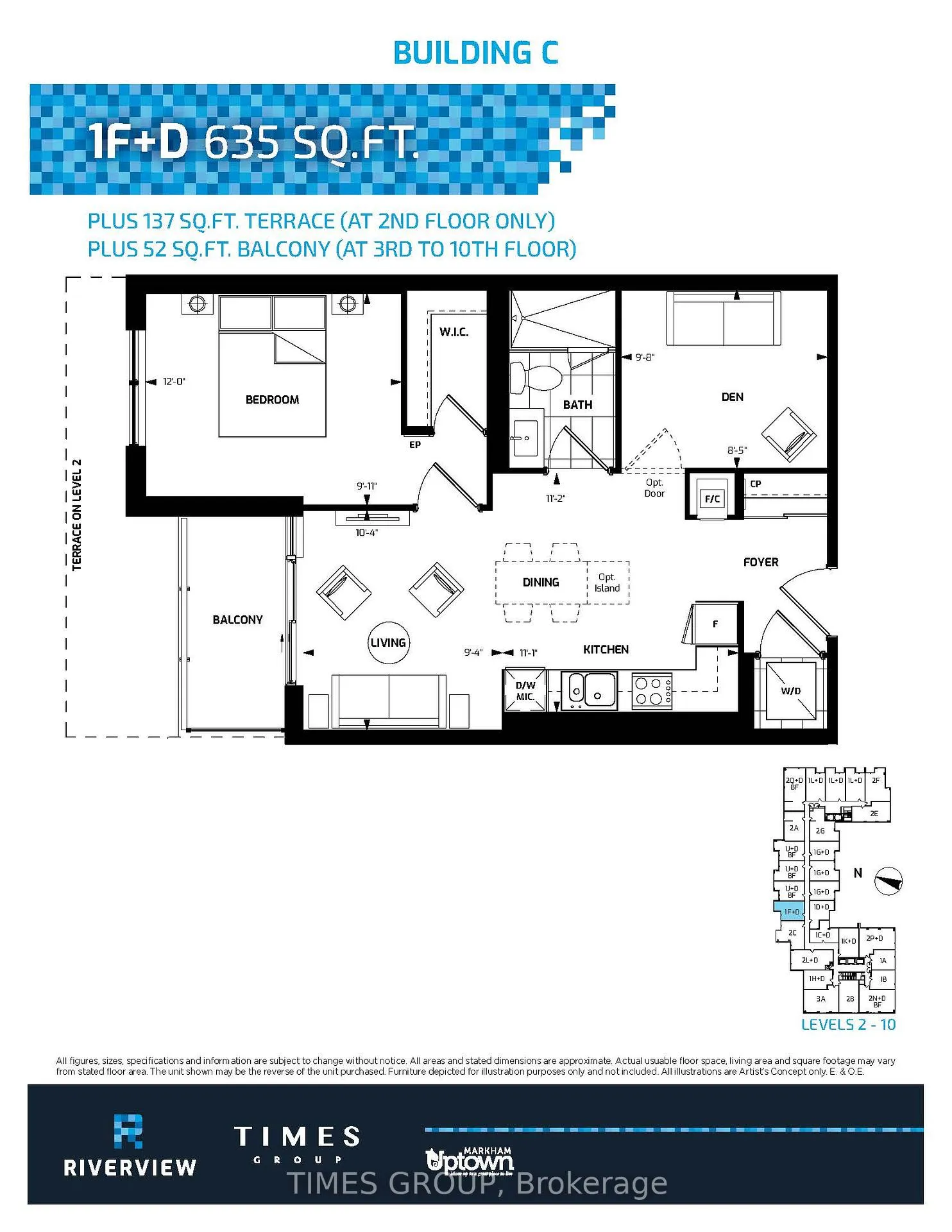Photo 7 of Unit 511, 38 Water Walk Drive, Markham, Unionville — HOMEH