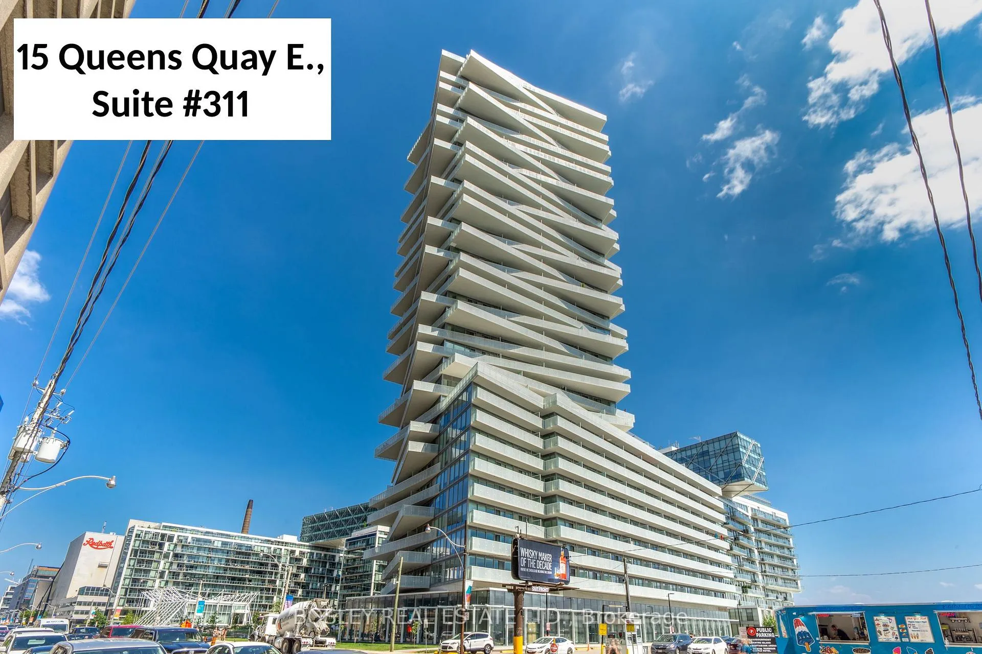 Front of Unit 311, 15 Queens Quay E