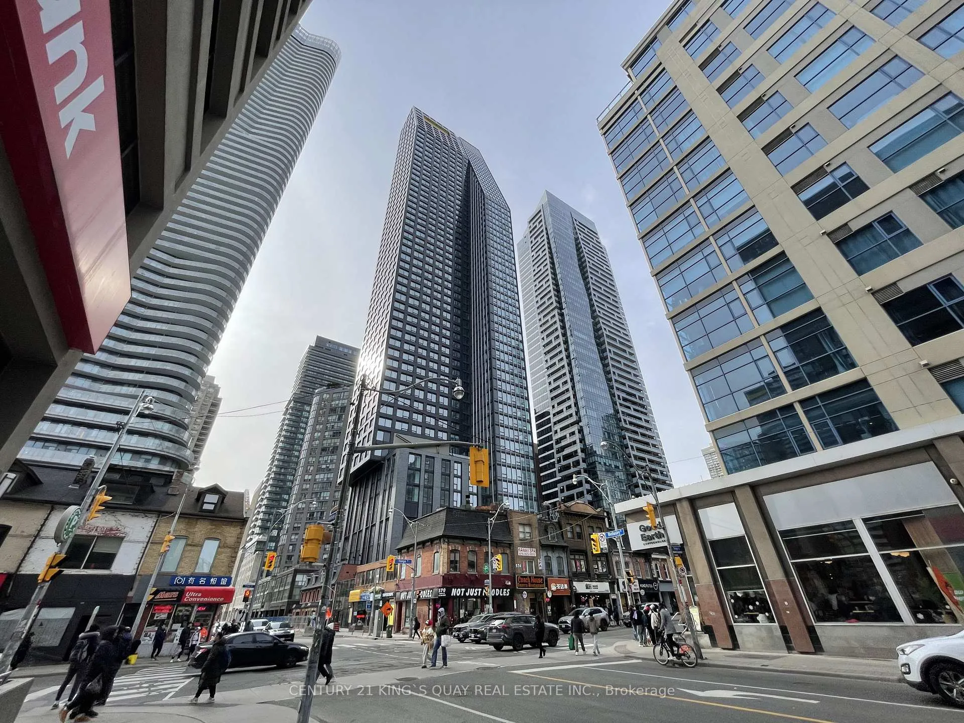 Front of Unit 1202, 8 Wellesley Street W