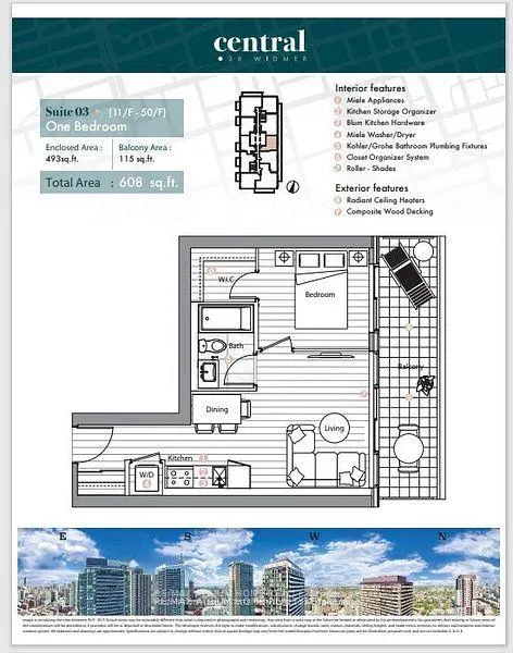 Photo 2 of Unit 4203, 38 Widmer Street, Toronto, Waterfront Communities — HOMEH
