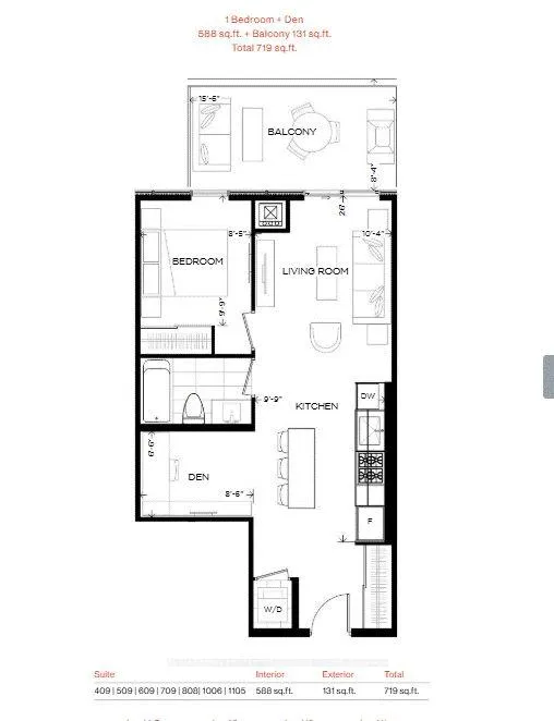 Photo 9 of Unit 806, 8 Manor Road W, Toronto, Yonge-Eglinton — HOMEH