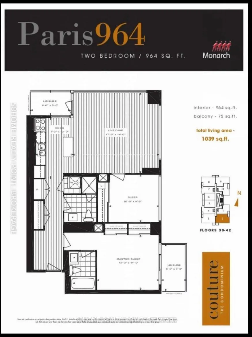 Photo 3 of Unit 3902, 28 Ted Rogers Way, Toronto, Church-Yonge Corridor — HOMEH