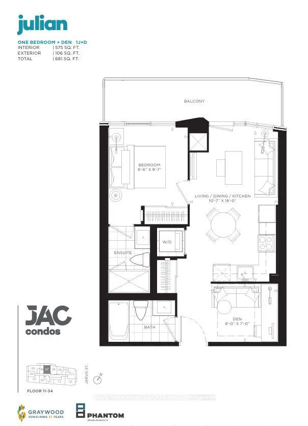 Photo 7 of Unit 2607, 308 Jarvis Street, Toronto, Church-Yonge Corridor — HOMEH