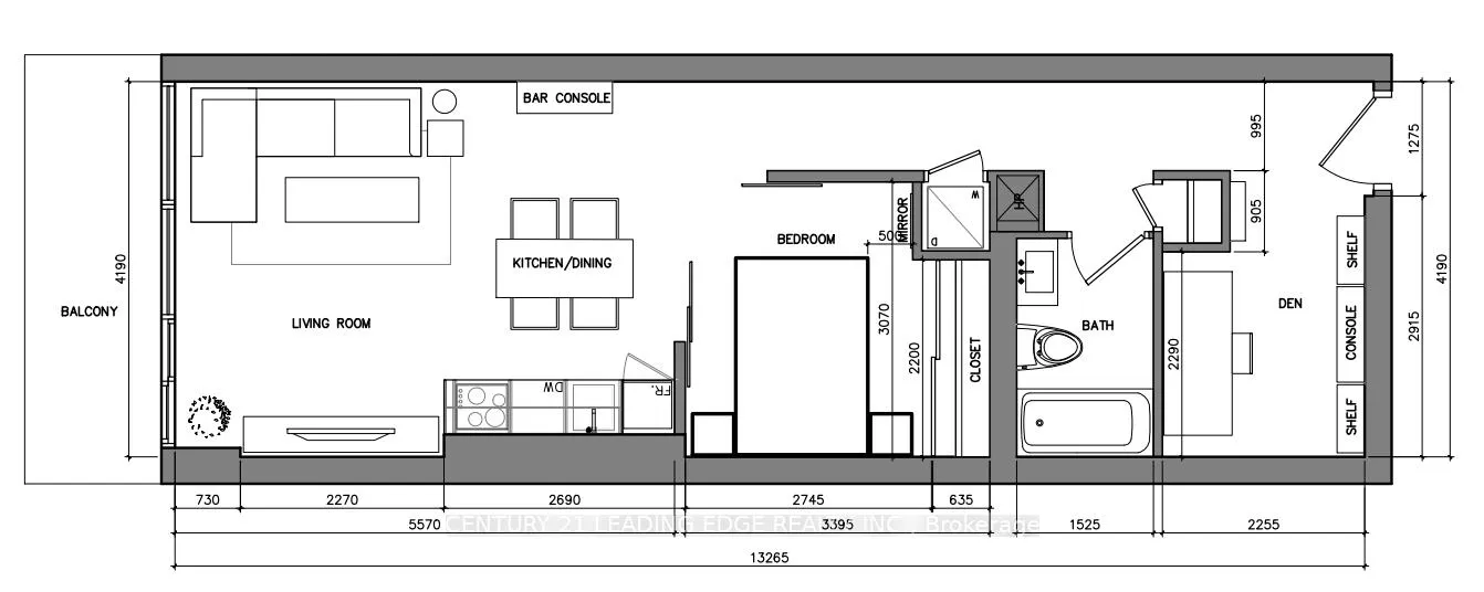 Photo 13 of Unit 1605, 210 Simcoe Street, Toronto, Kensington-Chinatown — HOMEH