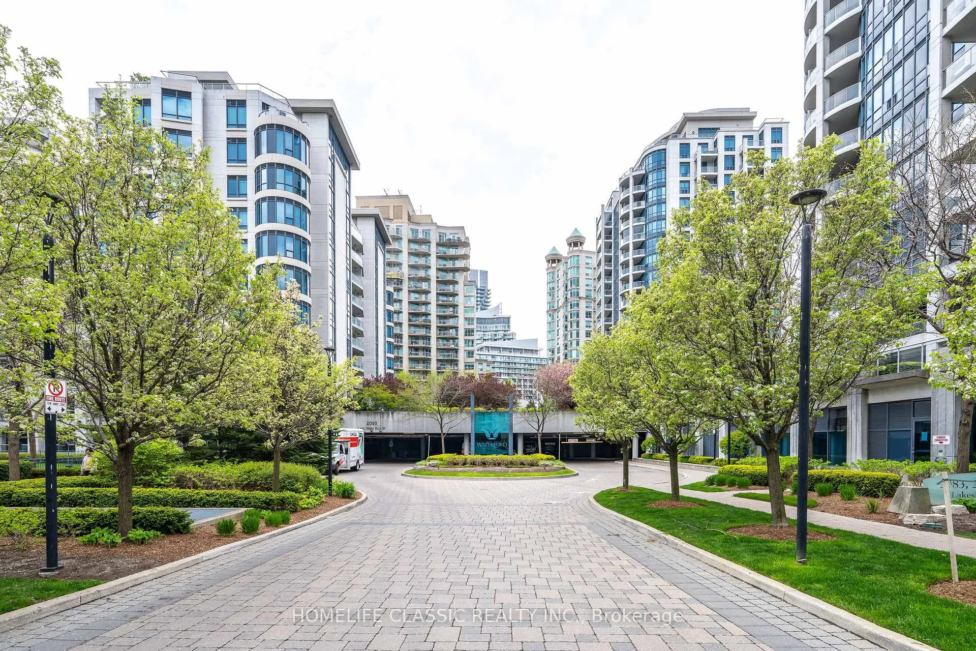 Front of Unit 1201, 2087 Lake Shore Boulevard W