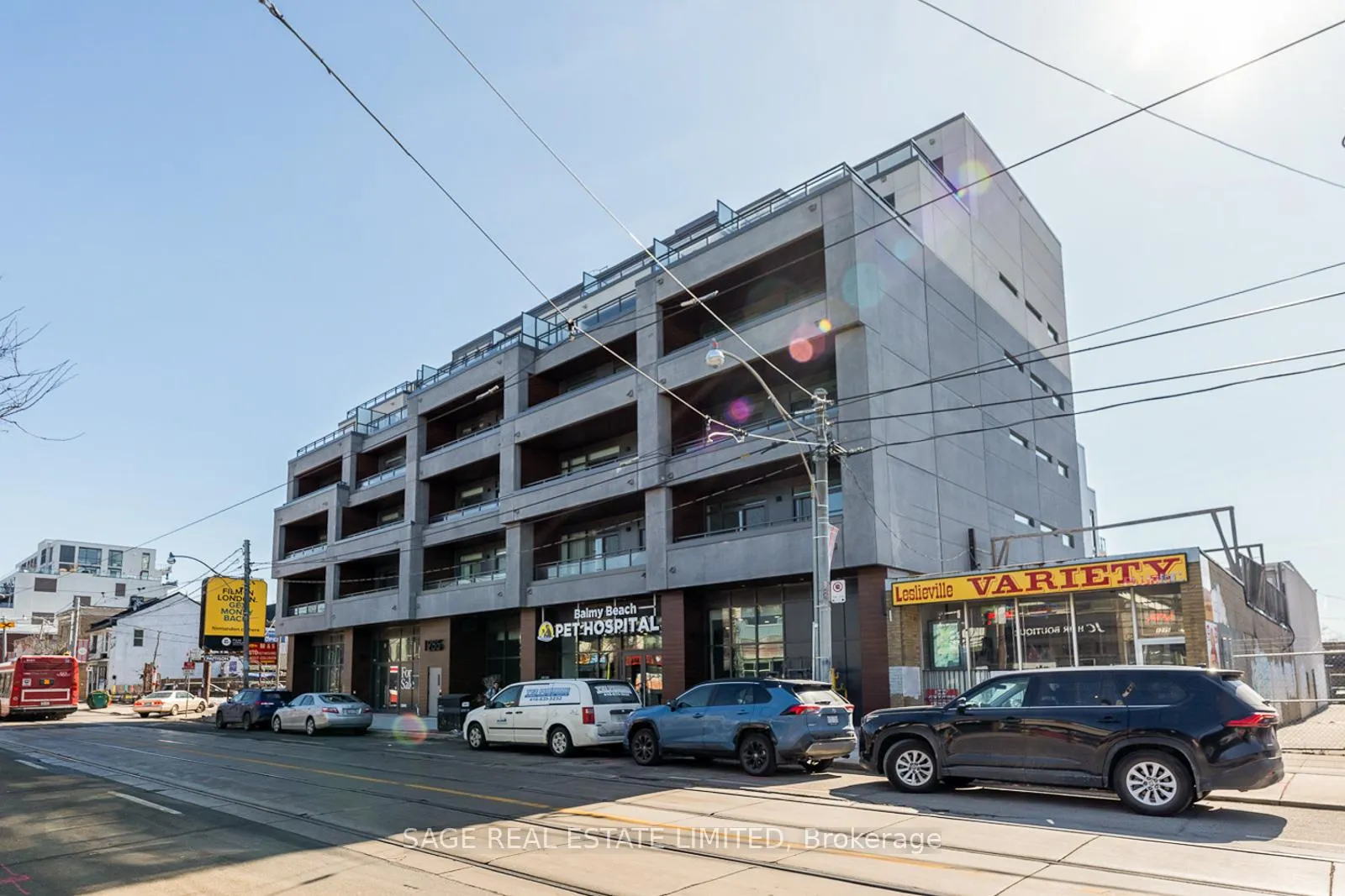 Photo 1 of Unit 407, 1285 Queen Street E, Toronto, Greenwood-Coxwell — HOMEH