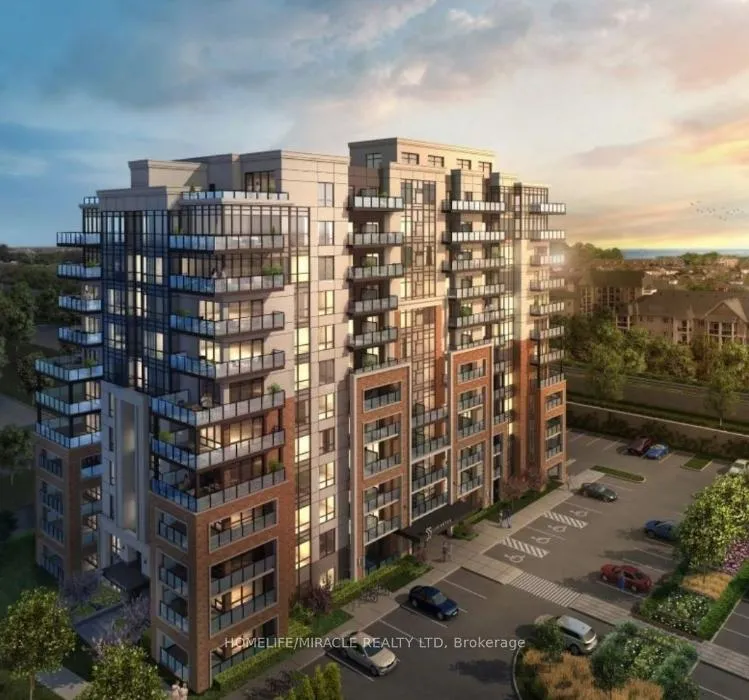 Front of Unit 404, 55 Clarington Boulevard