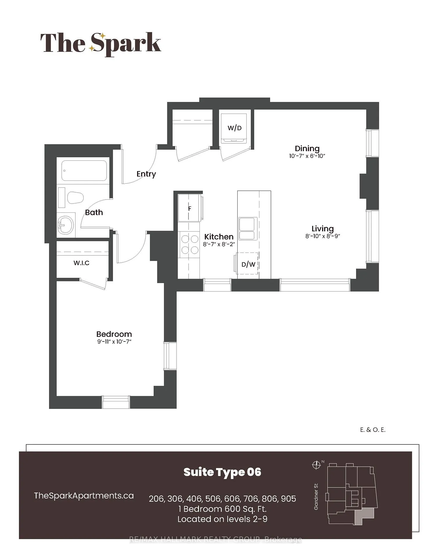 Photo 5 of Unit 905, 353 Gardner Street, Ottawa, Vanier — HOMEH