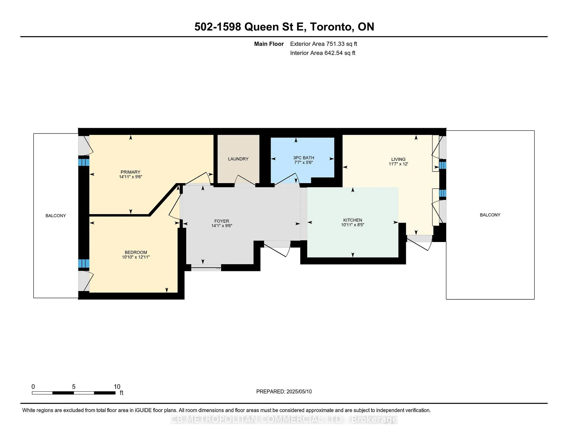 Photo 23 of Unit 502, 1598 Queen Street E, Toronto, Greenwood-Coxwell — HOMEH