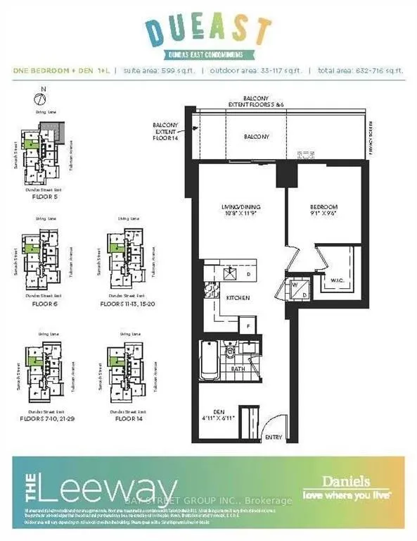 Photo 22 of Unit 2808, 225 sumach Street, Toronto, Regent Park — HOMEH