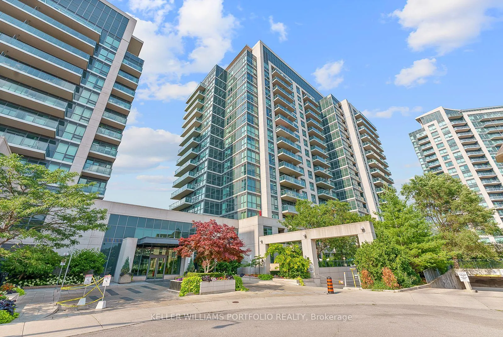 Front of Unit 910, 35 Brian Peck Crescent