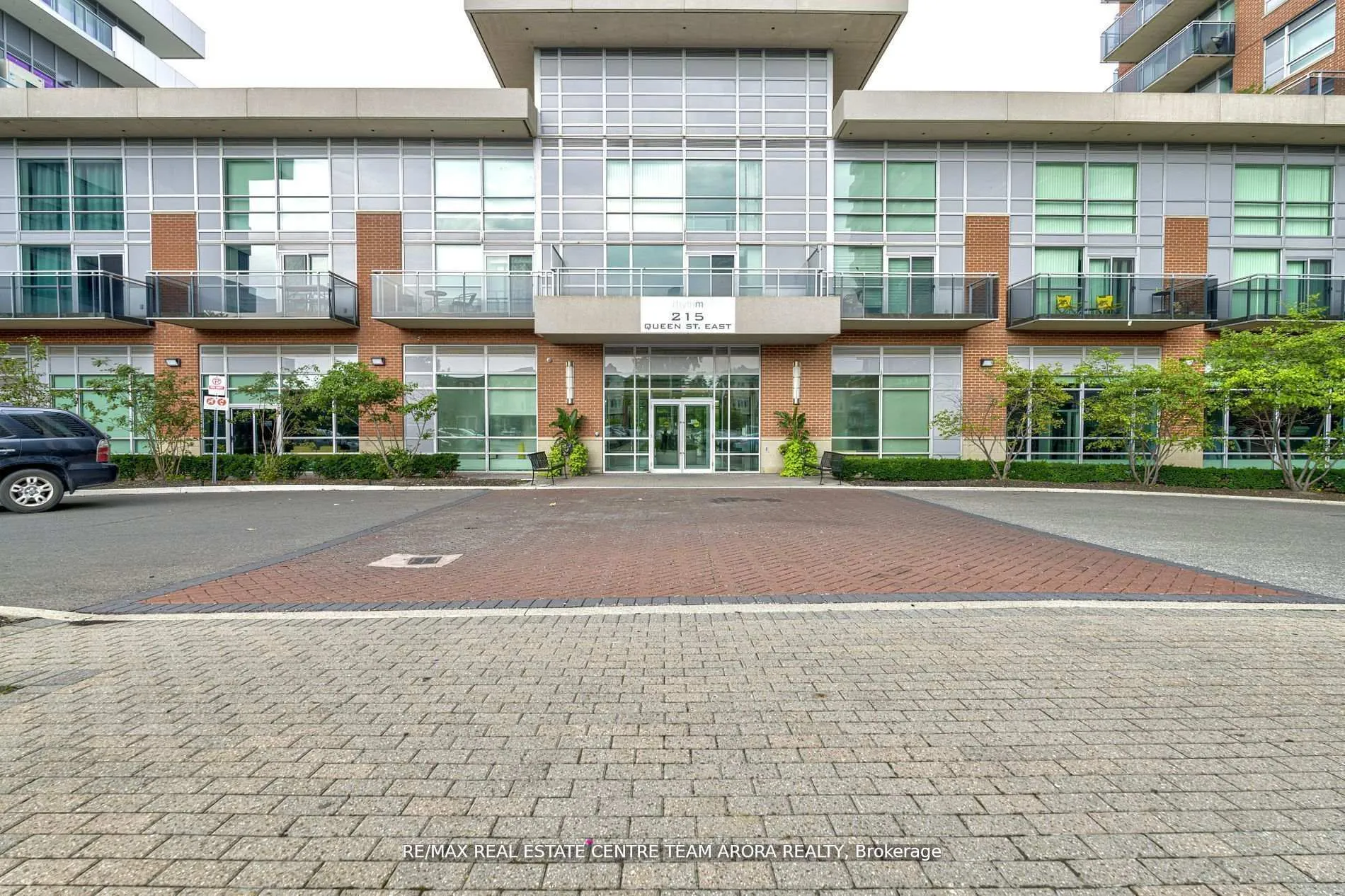 Front of Unit 1103, 215 Queen Street E