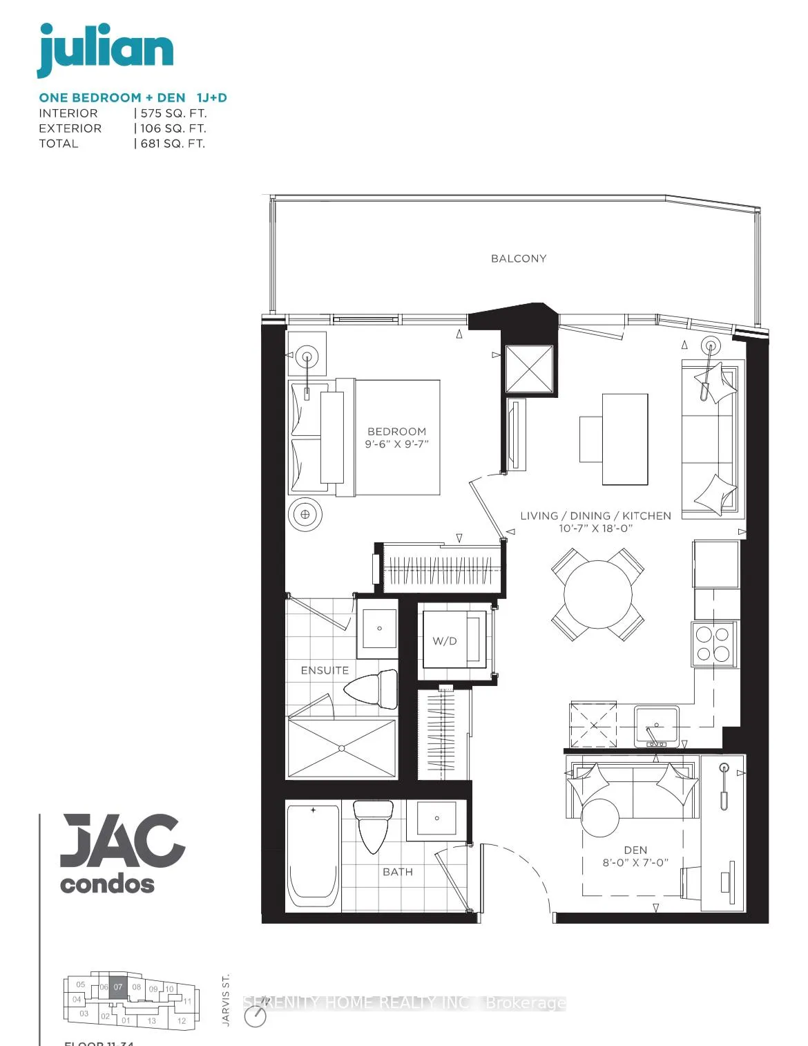 Photo 5 of Unit 1907, 308 Jarvis Street, Toronto, Church-Yonge Corridor — HOMEH