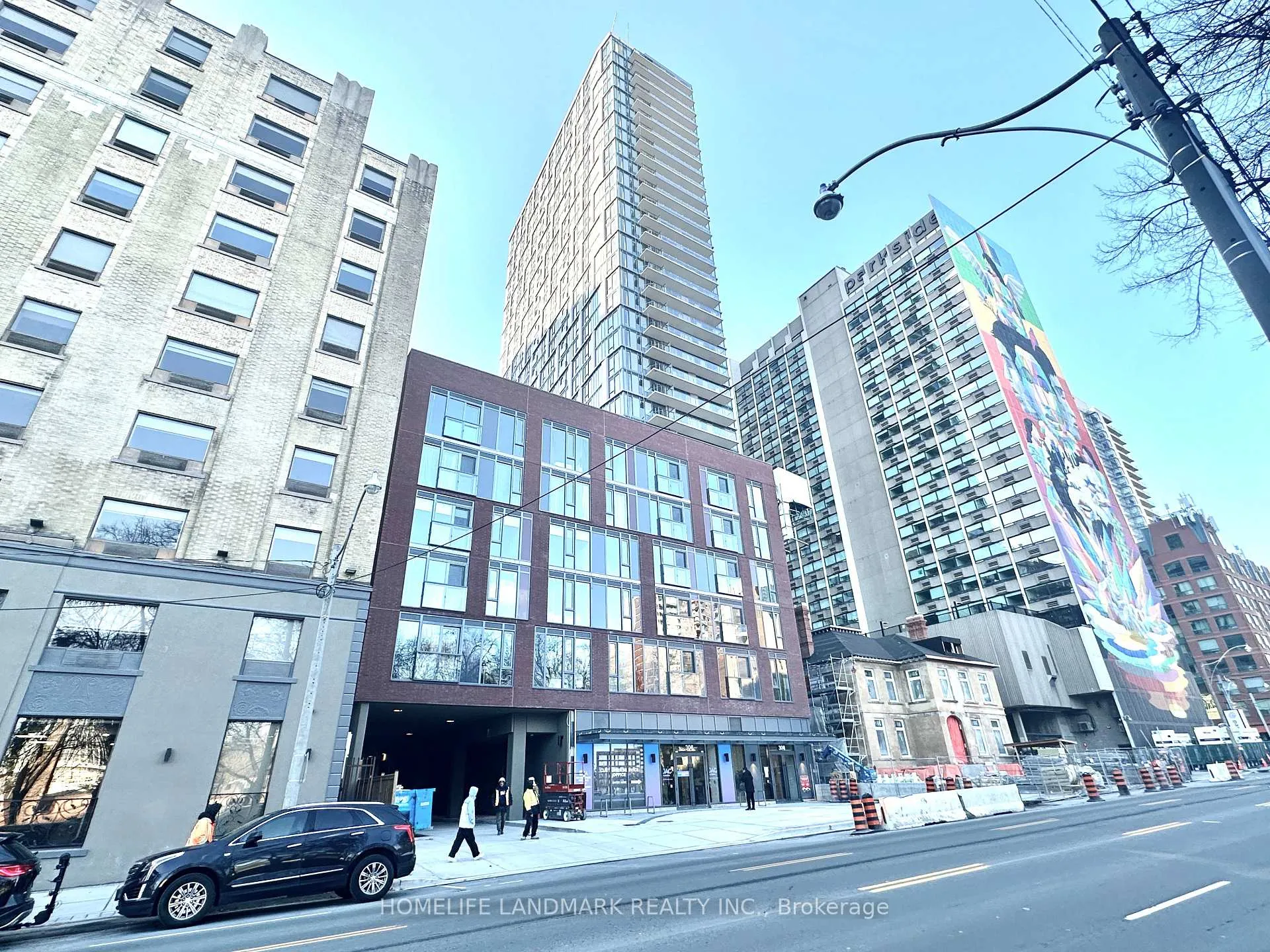 Front of Unit 1505, 308 Jarvis Street