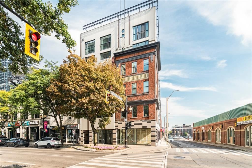 Front of Unit 501, 121 King Street East